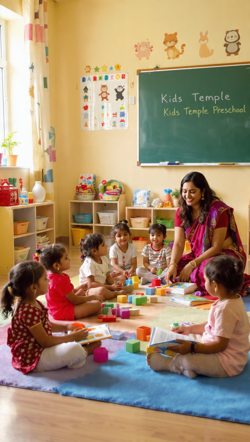 Playway Programme Kids Temple Play School